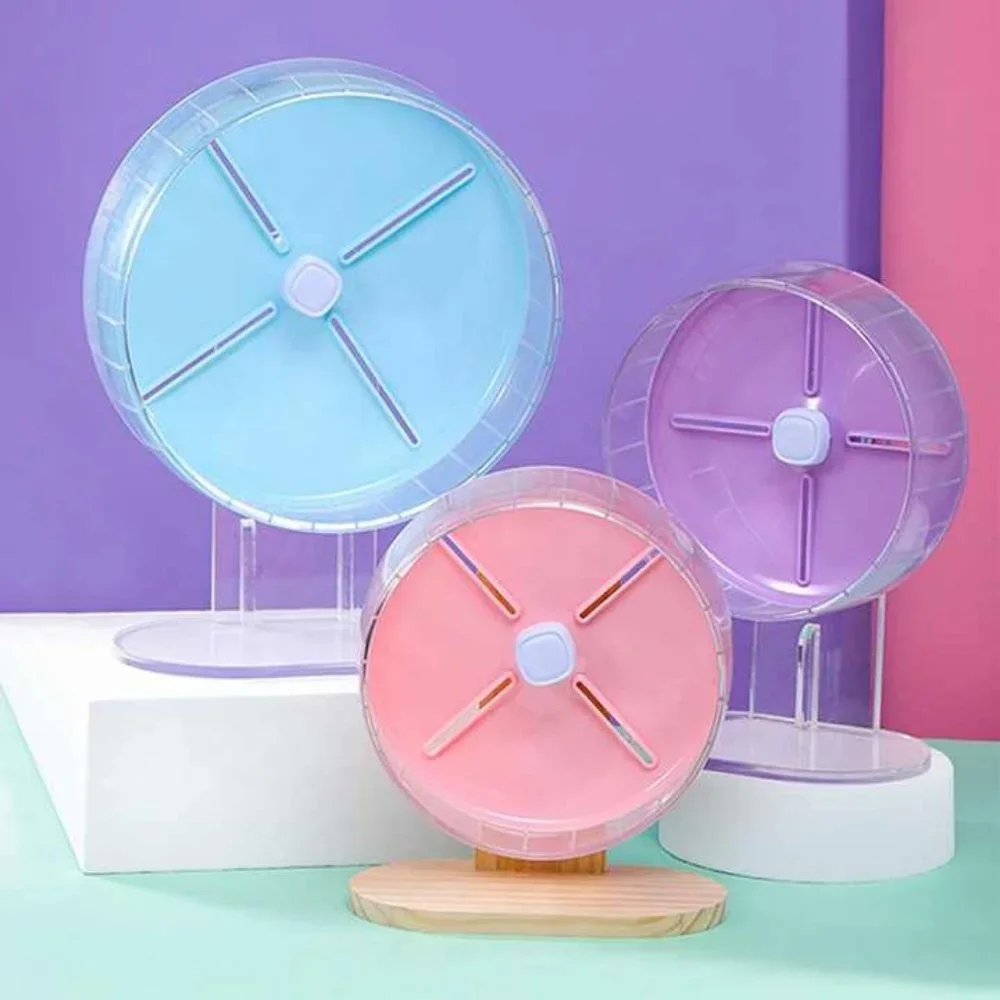 Acrylic Cute Running Silent Wheel Tiny Lovable Pets